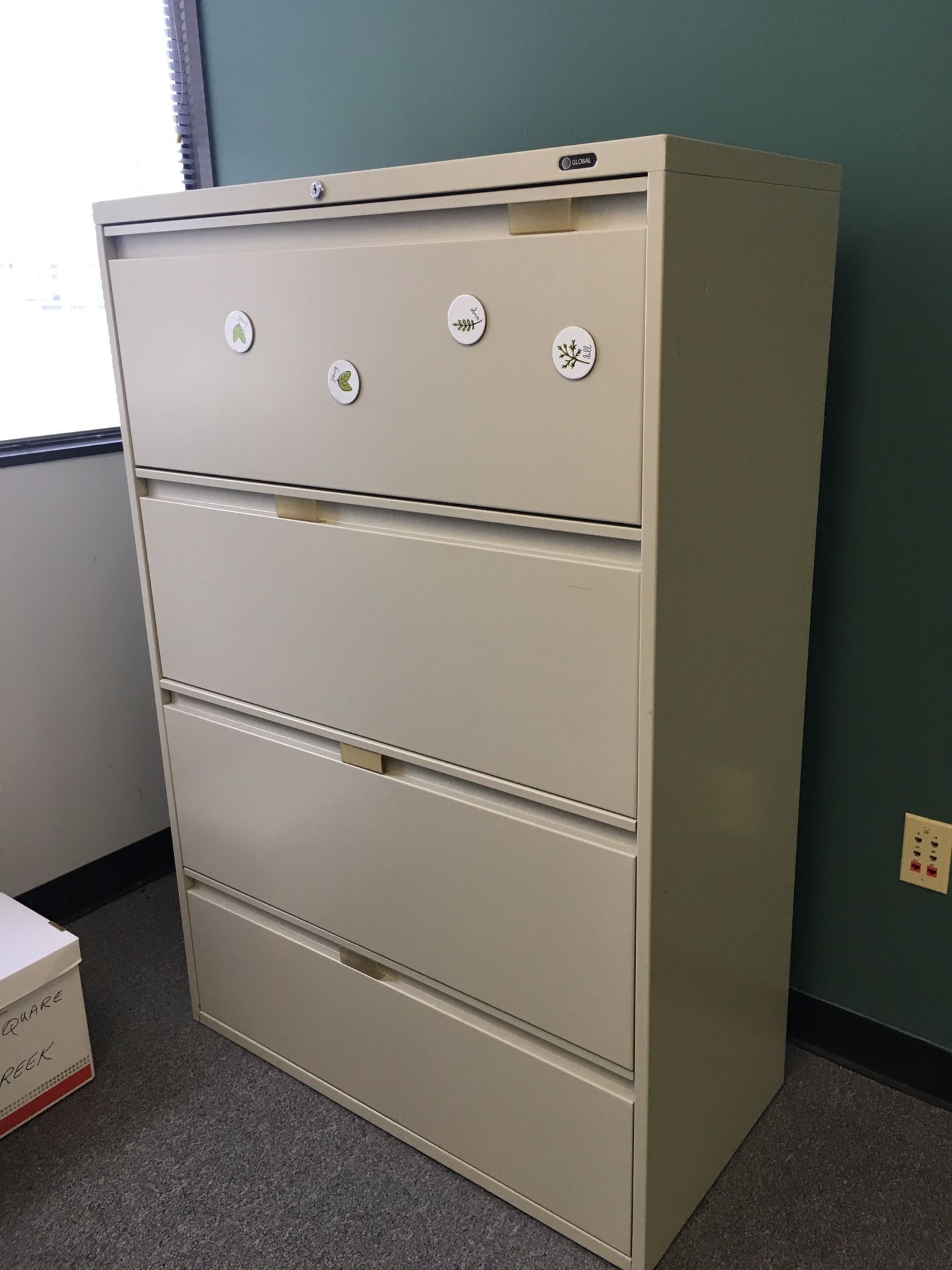 Office furniture. Regular use. $100.00 both. Pick it up today only.