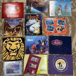 Disney Lithographs and Lion King Broadway Playbook
