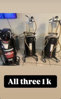 Husky Air Pressure Machine