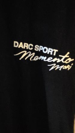 Dark Sport Momento Mori T Shirt  Size Large  brand new with tags 100% authentic dark sport designed the same Memento Mori meaning we are all going to 
