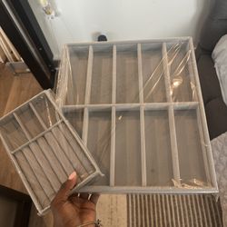 Jewelry/Sunglasses Organizer Trays 