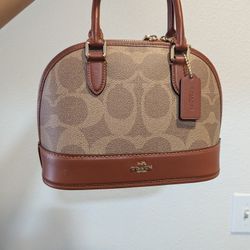 LIKE NEW COACH SABRINA SATCHEL PURSE 