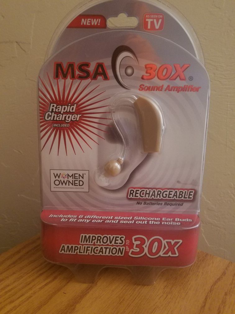 MSA sound amplifier