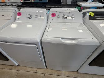 Ge Top Load Washer And Gas Dryer 