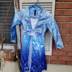 Frozen Costume Outfit Dress Size 4-6x
