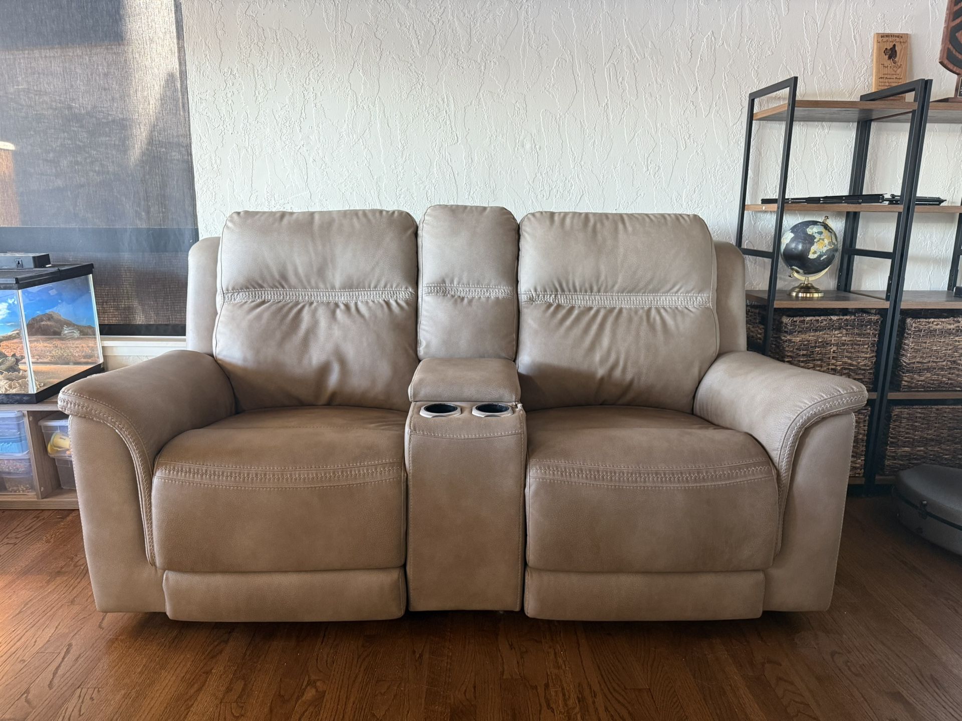 Power Reclining Sofa and Loveseat