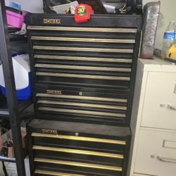3 Tier Mechanics Tool Chest With Tools