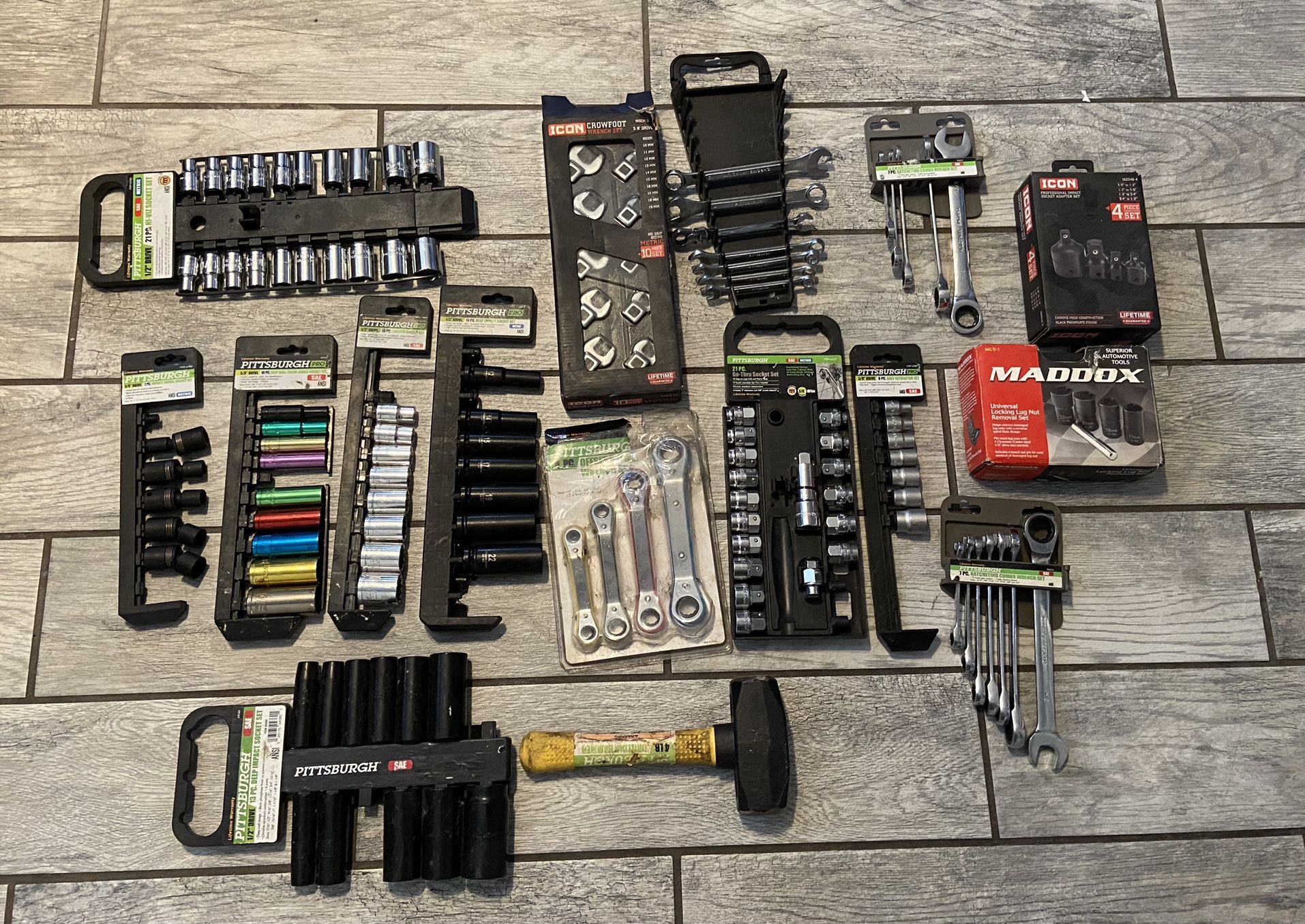 Random Tool Sets (Maddox,Pittsburgh ,icon, Quinn)