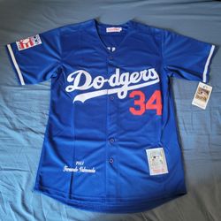 DODGERS VALENZUELA JERSEYS