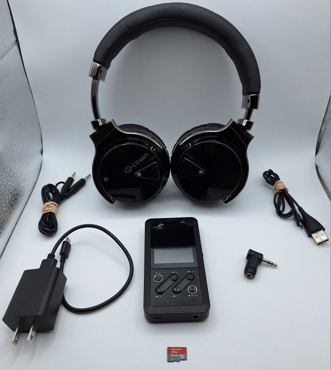 FiiO X3 Player and Cowin Headphones