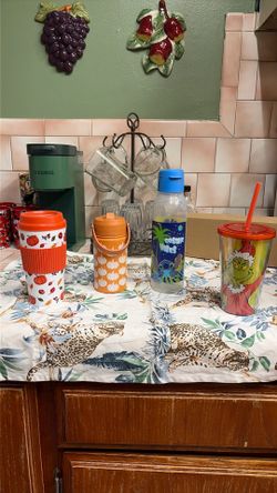Variety of cups