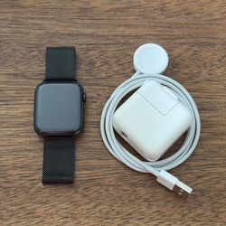 Apple Watch Stainless Steel with Milanese Loop