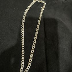 20 Inch Made In Italy 925 Silver Cuban Chain