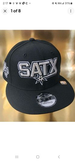 San Antonio Spurs NBA New Era Texas Side Patch A-Frame 59Fifty Snapback Hat