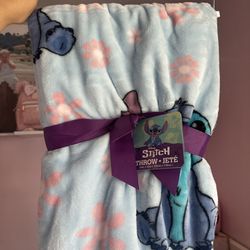 Stitch Blanket With Daisies 