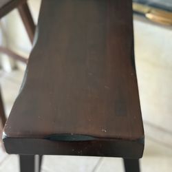 3 Bar Or Island Stools 2 Are 2 Of them Are 27” Height 1 Is 24 “ Hehigt  