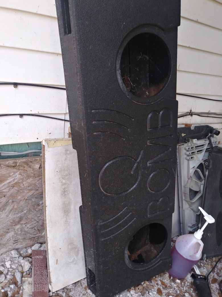 Q bomb probox for 2 10s ported