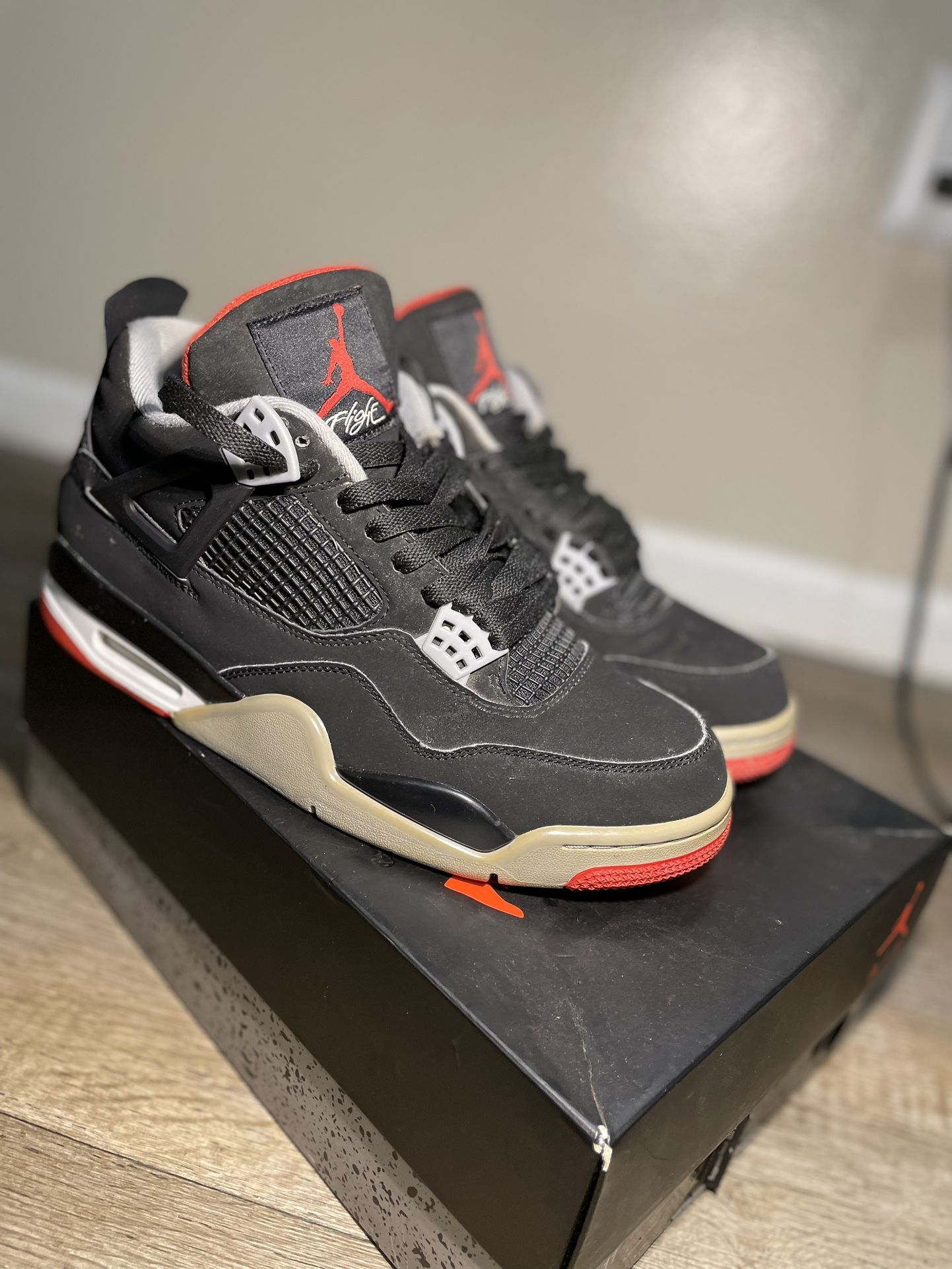 2019 Jordan Bred 4 Size 9.5,All Products : American Fashion Style Bags On Sale