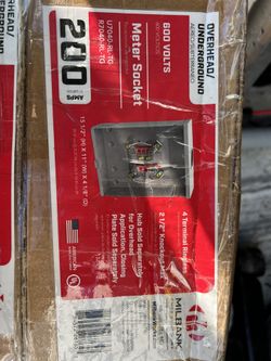 200A Meter Base