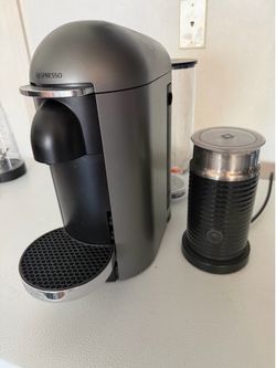 Nespresso Vertuo coffee machine with Aeroccino Milk frother