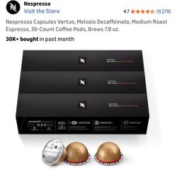 Nespresso Capsules Vertuo