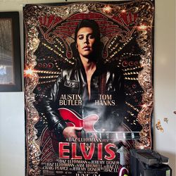 Huge movie Elvis poster HUGE