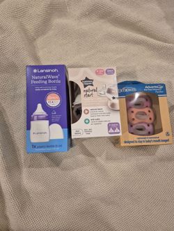 Pacifiers and bottles