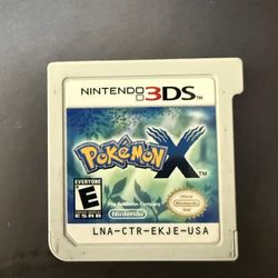 Nintendo 3ds Pokémon X Cartridge Only 