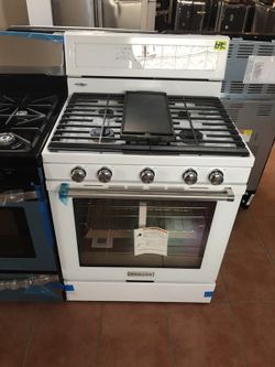 Brand New Kitchen Aid 5 burner gas stove