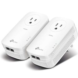 TP-Link AV2000 2-Port Gigabit Passthrough Powerline 