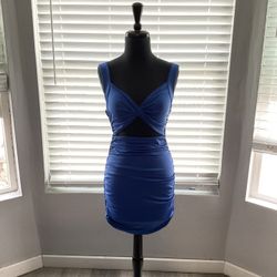 Royal Blue Cocktail Dress