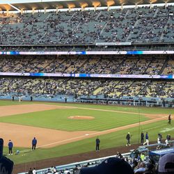2 season tickets for the  Los Angeles dodgers vs Cincinnati Reds available.
