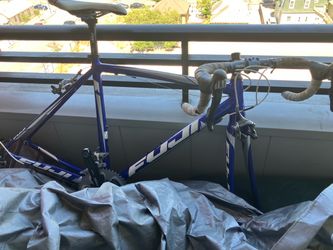 Fuji road bike frame set
