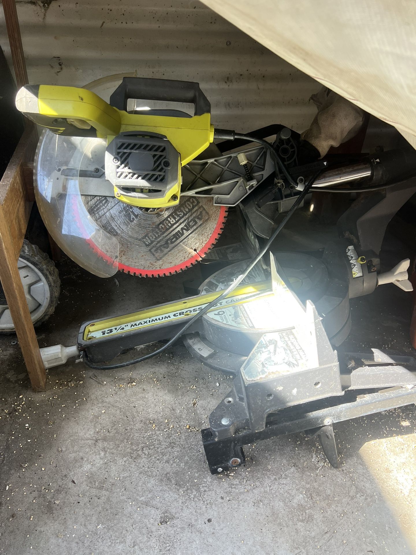 15 Amp 12 in. Corded Sliding Compound Miter Saw with LED Cutline Indicator