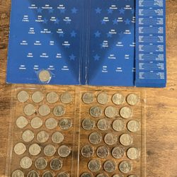 50 States Quarters Collection Coins
