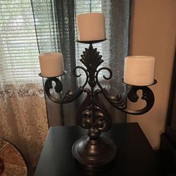 Gorgeous Metal Candle Holder 