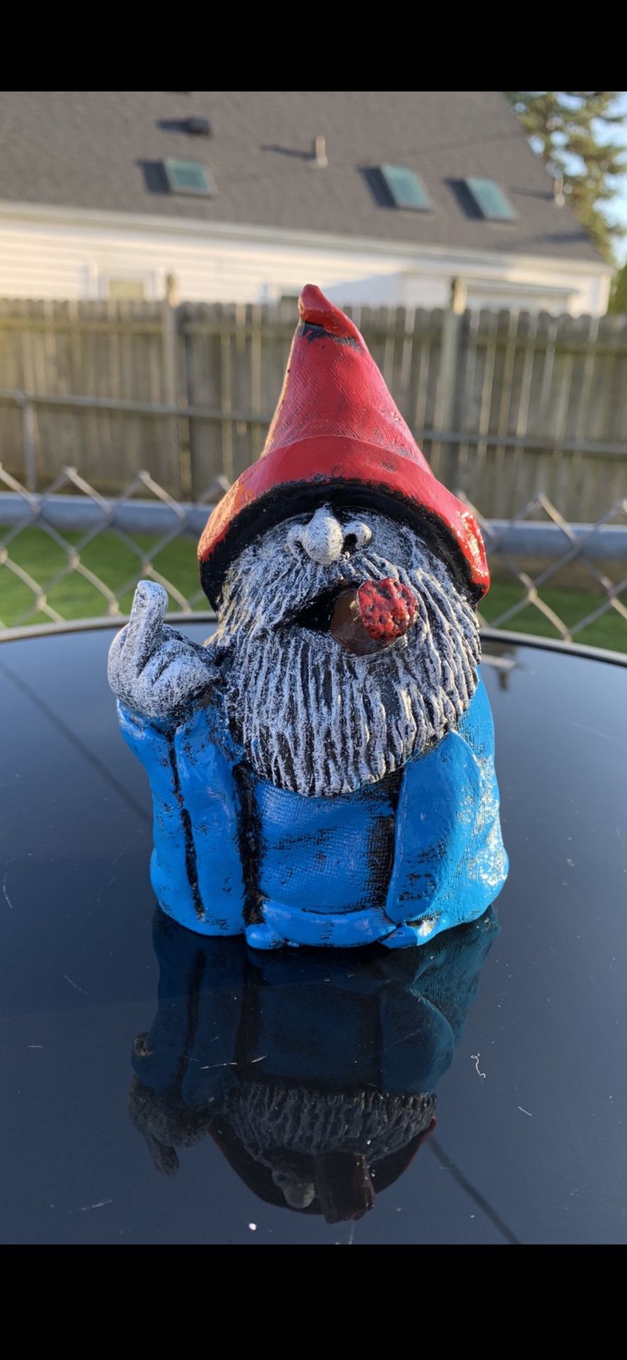 The Bills Middles Gnome Statue