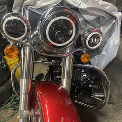 Harley Davidson Soft tail Deluxe Red 2008