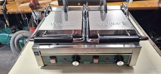 Waring WDG300 Commercial Panini Ottimo Double Panini Press