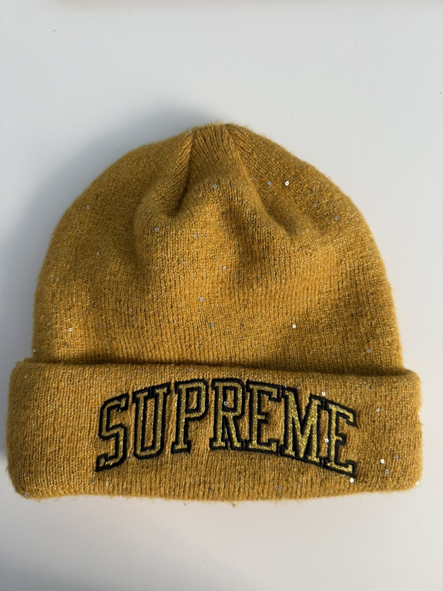 Supreme Gold Beanie