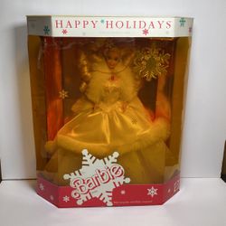 Happy Holidays Barbie 1989 Special Edition NIB