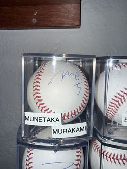 Munetaka Murakami signed baseball