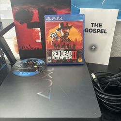 PS4 Limited Edition With Two Games 