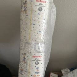 Huggies And Kirkland Diapers Size 1 And 2 
