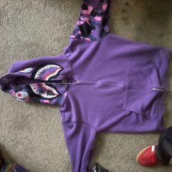 Bape Hoodie ‘Purple/Pink’