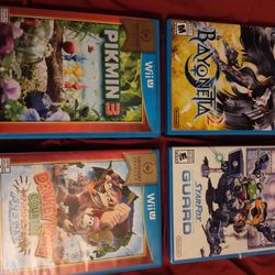Nintendo Wiiu Games Exelent Conditions 