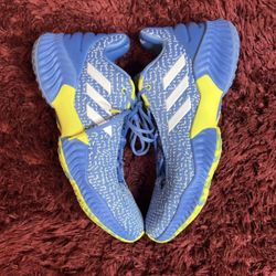 Adidas Pro Bounce 2018 Low Blue PE Brandon Ingram Style # F36939 Size 13