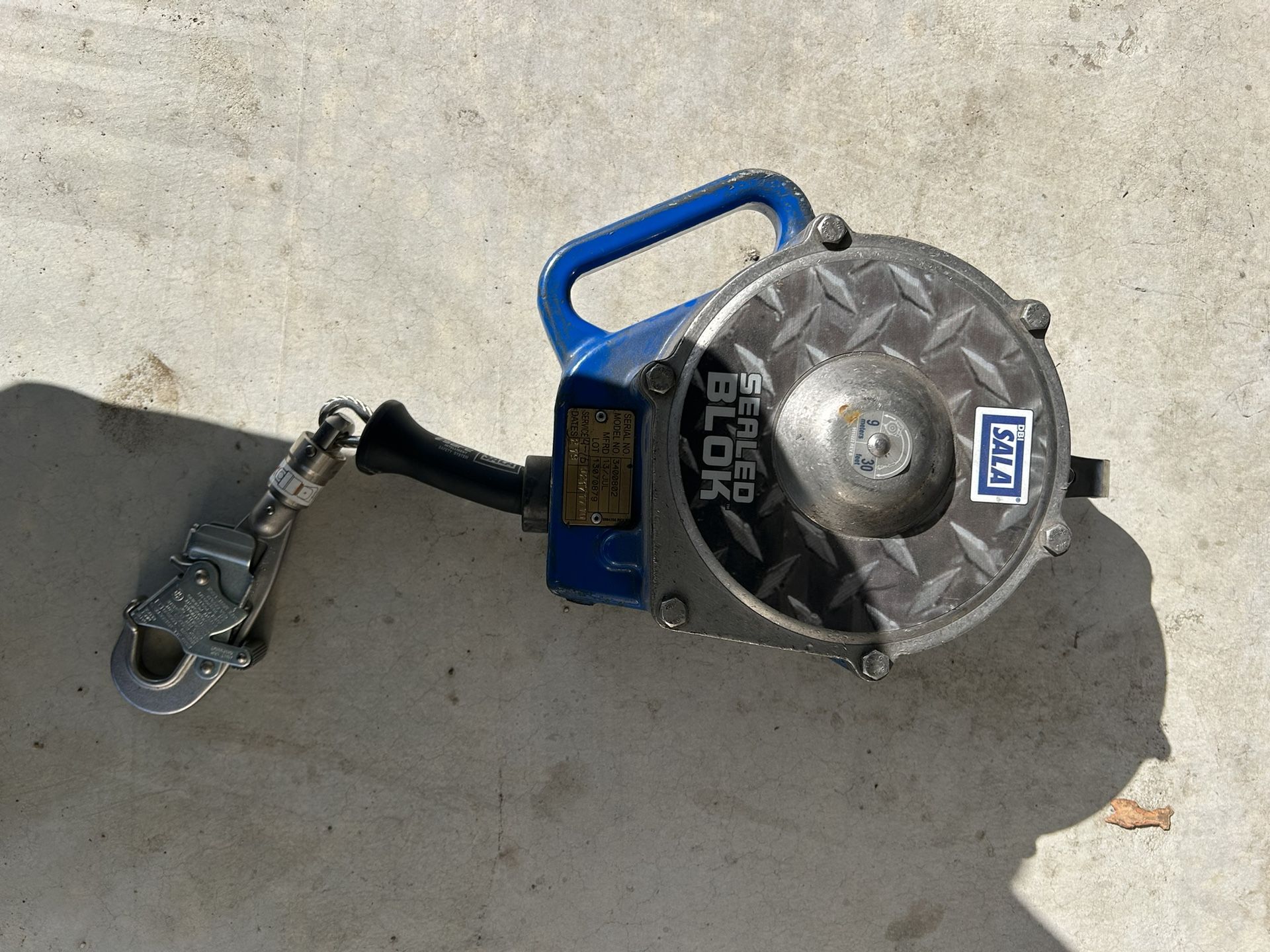 Sealed-Blok™ Self Retracting Lifeline - 30 ft Cable - DBI-SALA