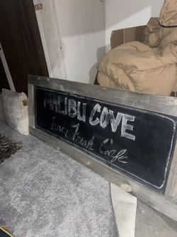 Decorative Chalk board (Used On Bachelor) 