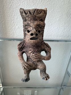 Hollow Terracotta Figure - West Mexico Remojadas Style 6"